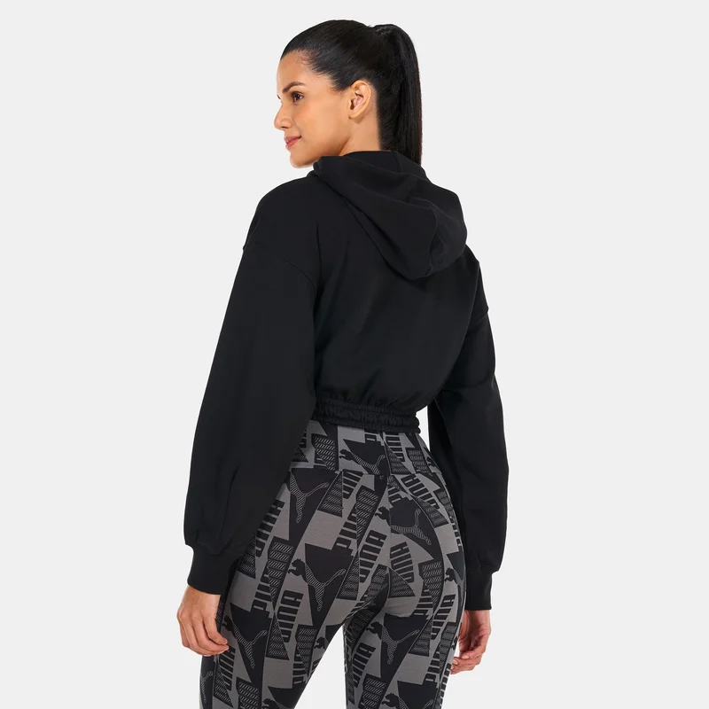 PUMA Women's Classics Cropped Hoodie