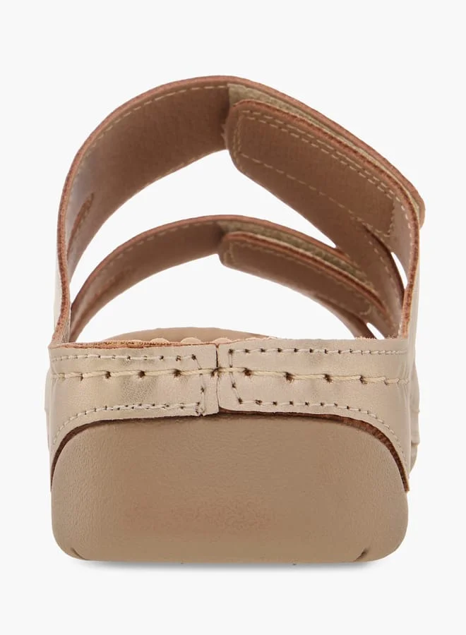 فلورا بيلا من شو إكسبرس Women Solid Slip-On Strappy Sandals