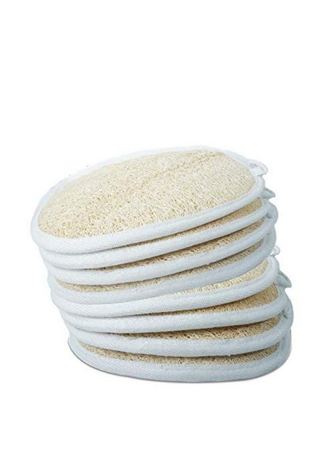 ROLIMOLI - Single Side Loofah sponge body scrub bath scrubber Pack of 4 Pieces - Image 1