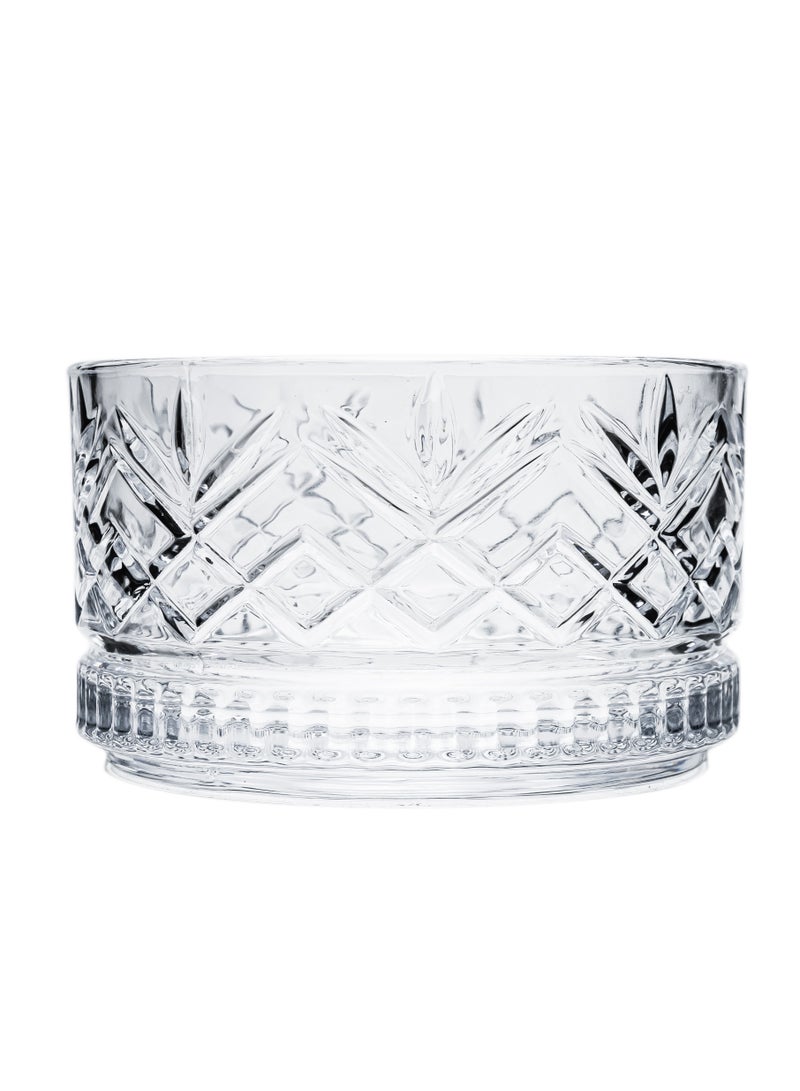 Cuisine Art وعاء حلوى زجاجي من كوزين آرت، 220 مل -H، شفاف، 6 قطع - Image 2