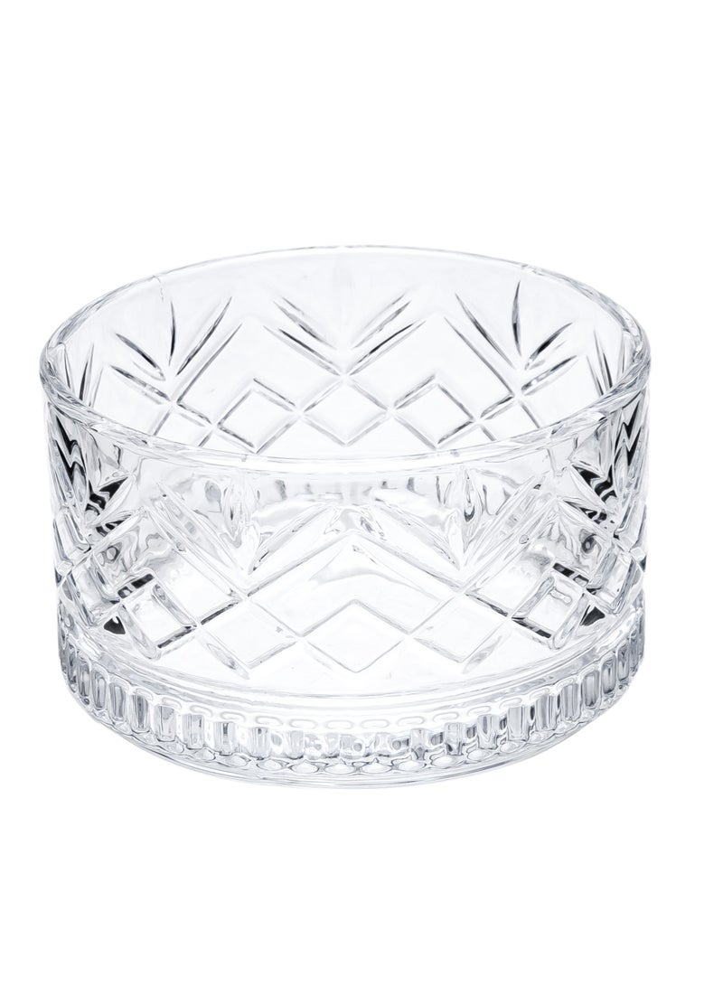 Cuisine Art وعاء حلوى زجاجي من كوزين آرت، 220 مل -H، شفاف، 6 قطع - Image 3