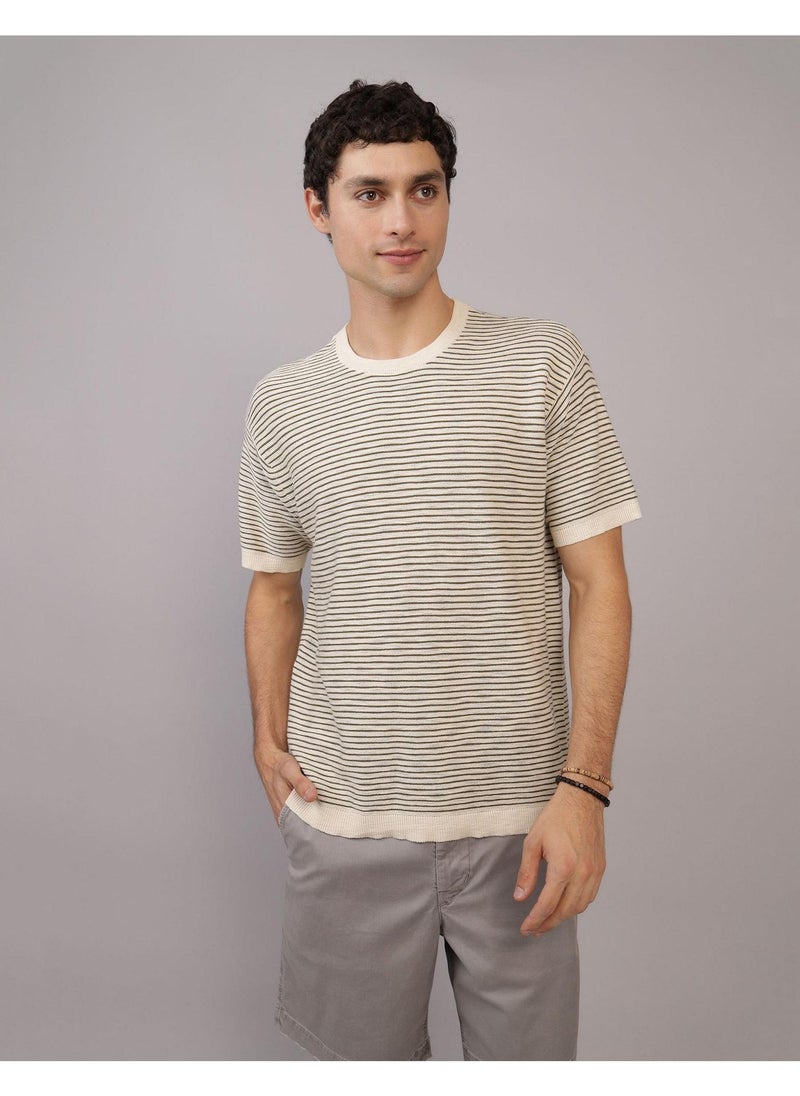 American Eagle Casual Short Sleeve Sweater T-Shirt  - Image 1