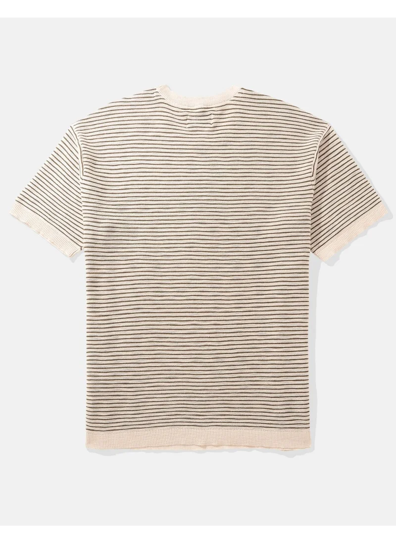 امريكان ايجل Casual Short Sleeve Sweater T-Shirt