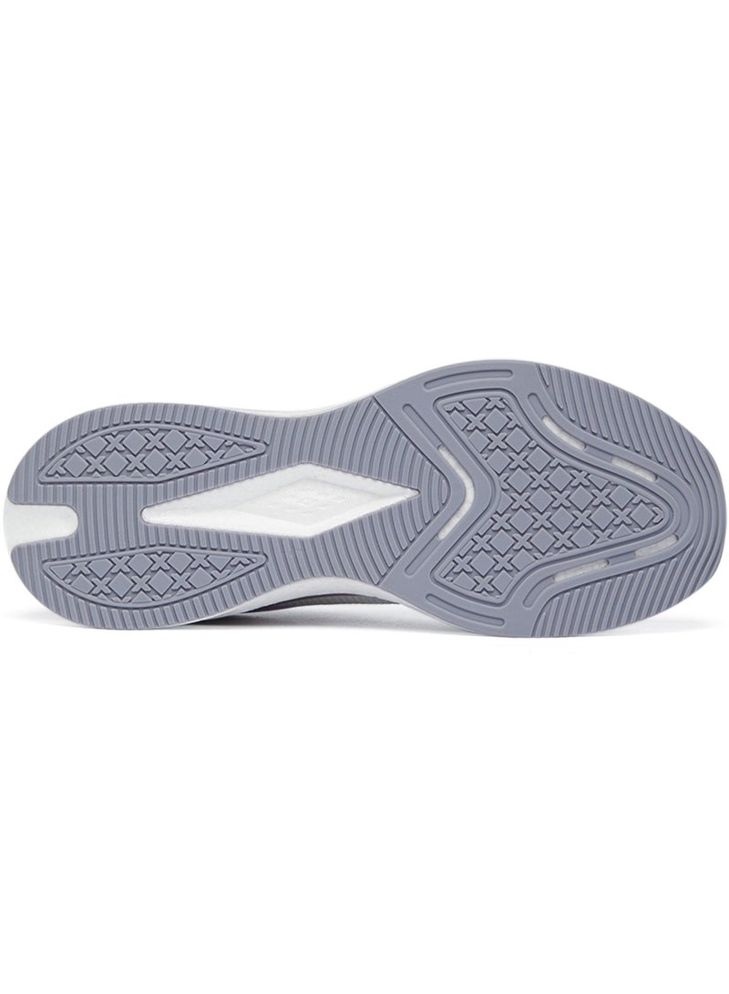 Women's Grey Low-Top Limited Edition Ramadan Exclusive Sneakers – Luxe Shine, Effortless Elegance!
