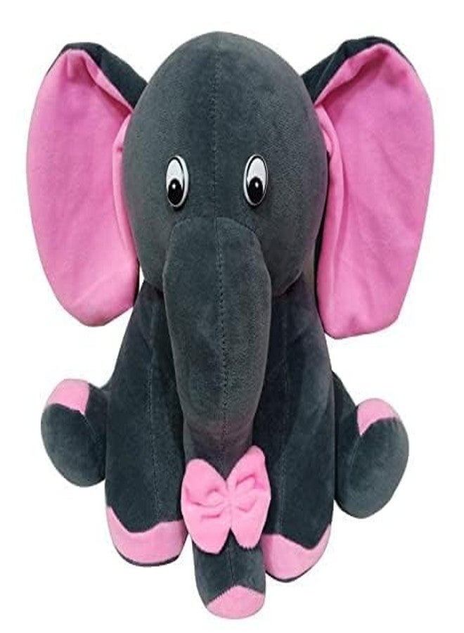 Future Shop Pack of 4 Elegant Soft Toys Combo Set Grey Appu Elephant, Penguin, Fish & Yellow Unicorn Toy Animals for Kids/Girls/Boys - 30 cm (Multicolor) - Image 2