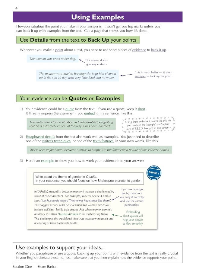 Grade 9-1 GCSE English Literature WJEC Eduqas Complete Revision & Practice (with Online Edition)  - Image 5