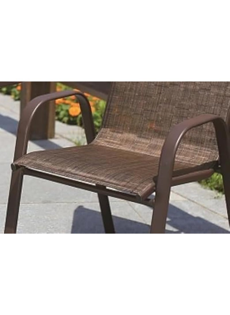 KUSTOMDECO - Outdoor Patio Bistro Set – 2 Wicker Chairs & Round Table – Perfectly Crafted for Small Spaces, Cozy Outdoor Dining, and Stylish Relaxation - Image 1