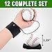 Playbees Reactive Practice Baseballs on Elastic Cord Perfect for Training Fun Outdoor Activities for Spring Training Fun Outdoor Activity for Kids Boy or Girl Party Favor 12 Pack - Image 4