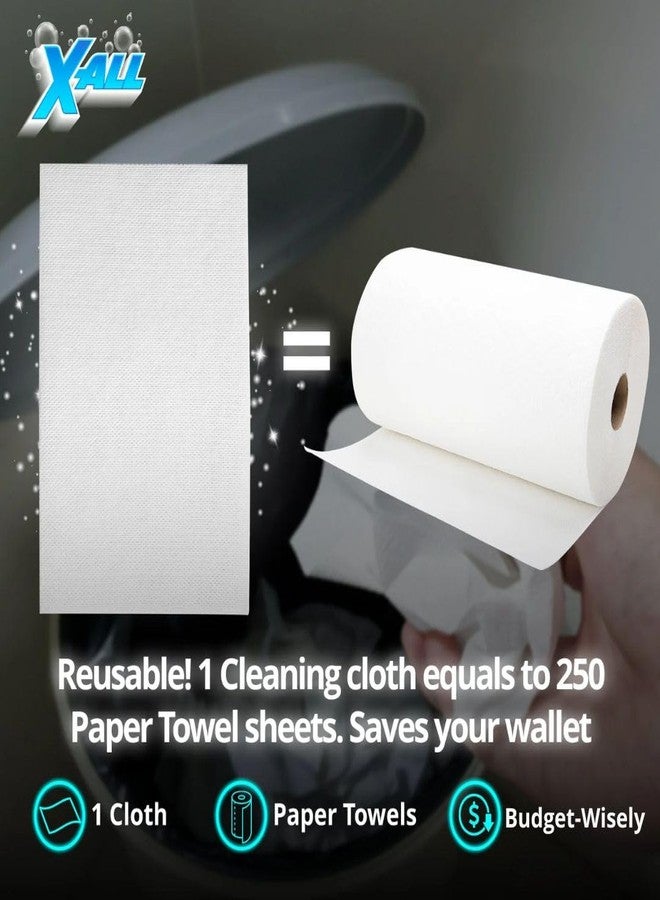 X-ALL Magic Wipes Multi-Use Cleaning Cloths, 1 Pack (6 Wipes) - Reusable & Washable, Ultra-Absorbent, Lint-Free Household Cleaning Cloths - 1 Cloth Replaces Up to 1,250 Paper Towels - Image 2