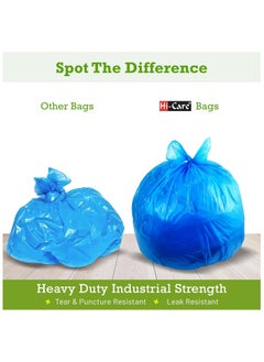 (Pack of 100 Bags) Hi-Care Garbage Bag Blue 65x95cm 20 Micron Heavy Duty Oxo Biodegradable Plastic Bag Medium Trash Bags Dustbin Bags Waste Bag Office Bag Strong And Durable Bin Bag Garbage Bag Medium - pzsku/Z50AA0A79197425A7F145Z/45/_/1719402165/3eb7b39e-3df9-4fd8-a312-ed646f18f4d8