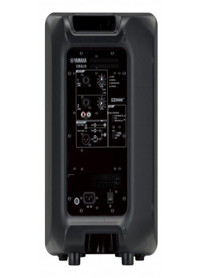YAMAHA 10" 2-way Powered Loudspeaker DBR10 Black - Image 2