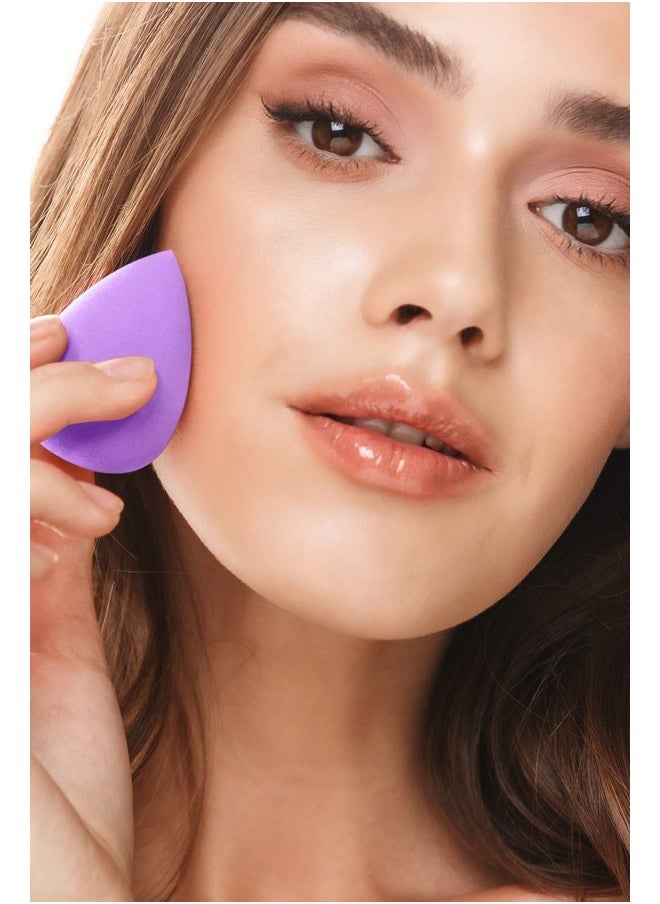 Kokie Kokie Beauty Sponge, Foundation Blending, Cover + Conceal Makeup Sponge - Flawless For Liquid, Cream, or Powder (1 PC) (1 PC)  - Image 4