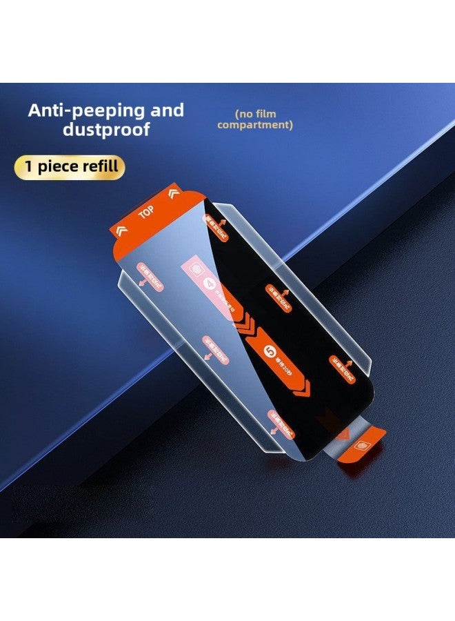 15 Dust-free Chamber IPhone 14 Privacy 12promax Anti-spy Tempered Glass Screen Protector For Phones-Color:Anti-peep And Dust-proof 】-Dimensions:iphone15pro - Image 1