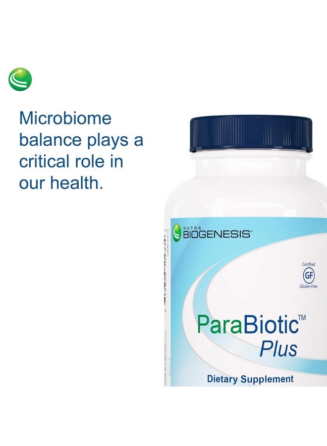 Nutra BioGenesis Parabiotic Plus Organic Neem Wormwood And Black Walnut For Intestinal Microbiome And Immune System Support Gluten Free Vegan Nongmo 90 Capsules - Image 5