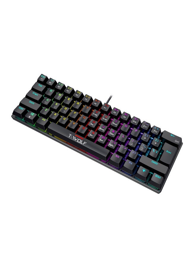 T-WOLF T61 Mechanical Keyboard - Gaming & Office Use - Image 3