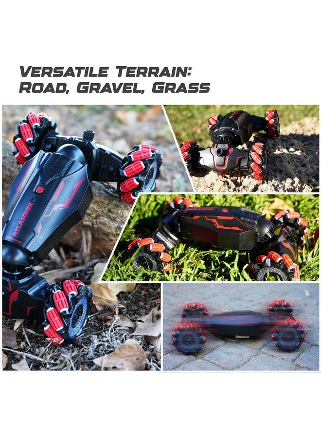 Atlasonix Gesture Sensing RC Stunt Car - Hand Controlled RC Car with 360° Rotating Stunts, Double-Sided Driving, and Hand Gesture Remote Control - Rechargeable Toy for Kids Ages 4-8 - Image 5
