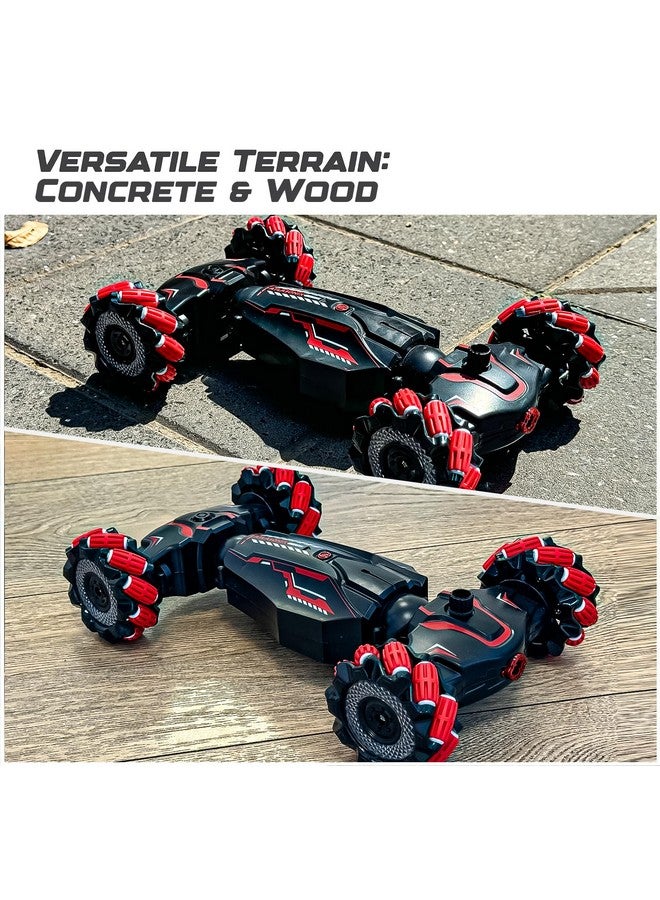 Atlasonix Gesture Sensing RC Stunt Car - Hand Controlled RC Car with 360° Rotating Stunts, Double-Sided Driving, and Hand Gesture Remote Control - Rechargeable Toy for Kids Ages 4-8 - Image 4