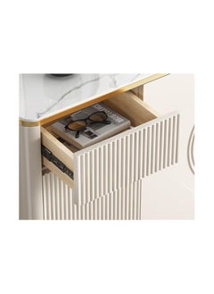 AWD Luxury Large Capacity Shoe Cabinet, Sideboard Shelves Storage Cabinet with Drawers, Kitchen Cabinet Shelves Entrance Shoe Storage Console, Dining room Untensils Keeper Storage, Decor Sideboard Cabinet  - Image 5