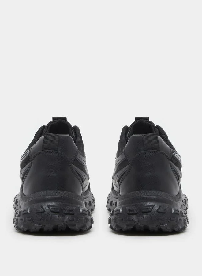 Styli Chunky Abstract Sole Lace Up Sneakers