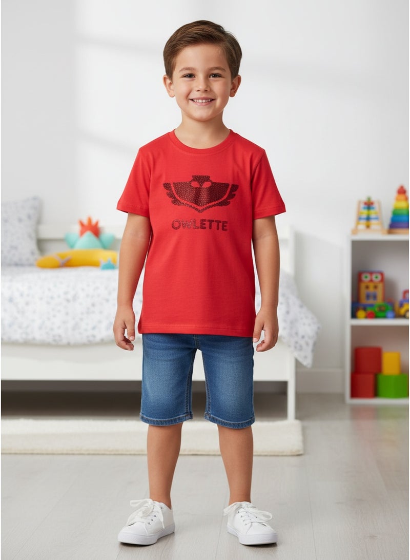 general T-SHIRT BOYS PJ MASKS SS 2-8 YRS HT - Image 1