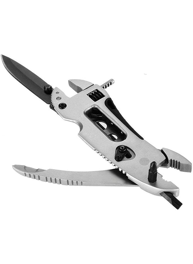 PROMASS Pliers Pocket Knife Screwdriver Set Kit Adjustable Wrench Jaw Spanner Repair Survival Hand Multi Tools Mini - Image 1