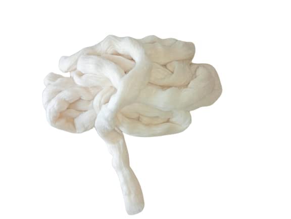 Sorzy Cotton for Pooja Raw Cotton for Pooja Rui Cotton 500 Gram White - Image 3
