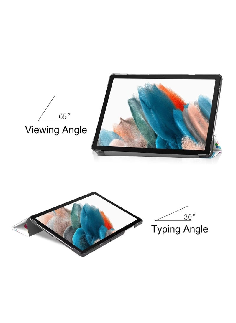 Trifold Smart Cover Protective Slim Case for Samsung Galaxy Tab A9 Plus erfly - Image 2