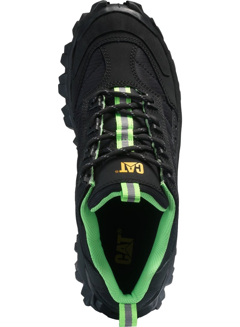 CATERPILLAR Black Leather Sneakers - Image 5