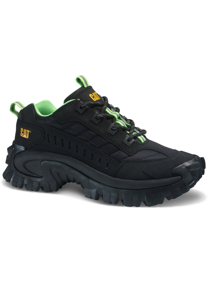 CATERPILLAR Black Leather Sneakers - Image 2