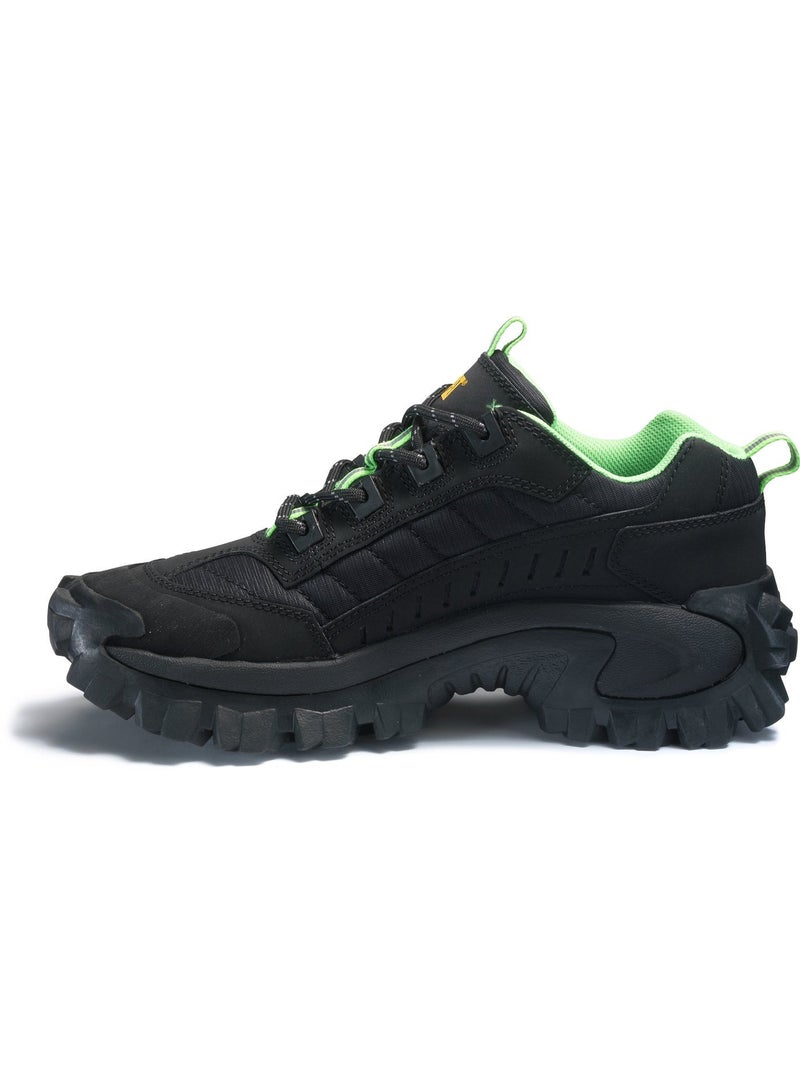 CATERPILLAR Black Leather Sneakers - Image 3