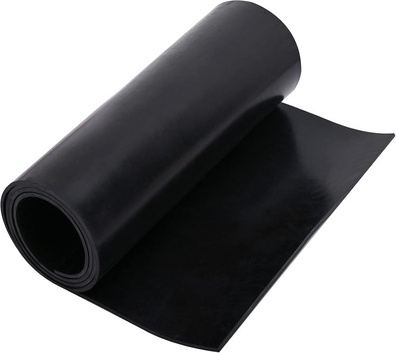 ToLanbbt Neoprene Rubber Gasket Strip - Waterproof, 1/8 Inch Thick x 12 Inch Wide x 4 Feet Long - Image 1