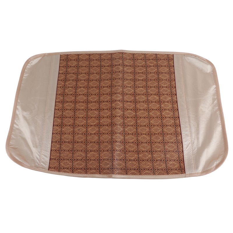 Home Textile Rattan Mat Grid Fitted Sheet Set Summer Cool Bed Cover (80*195cm Pillowcase*1) - Image 3