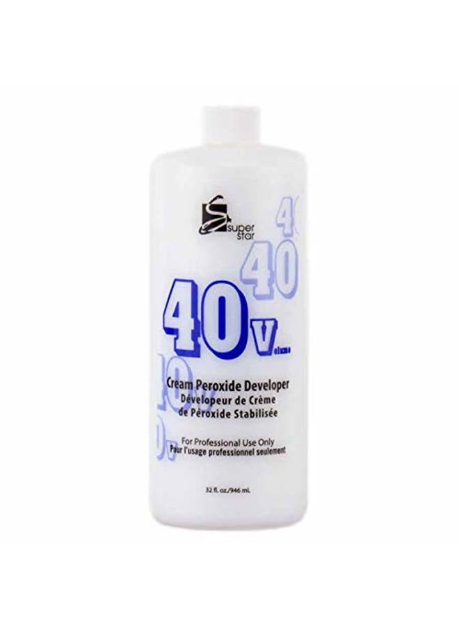 Cream Peroxide Developer 40 Volume - 32 Oz