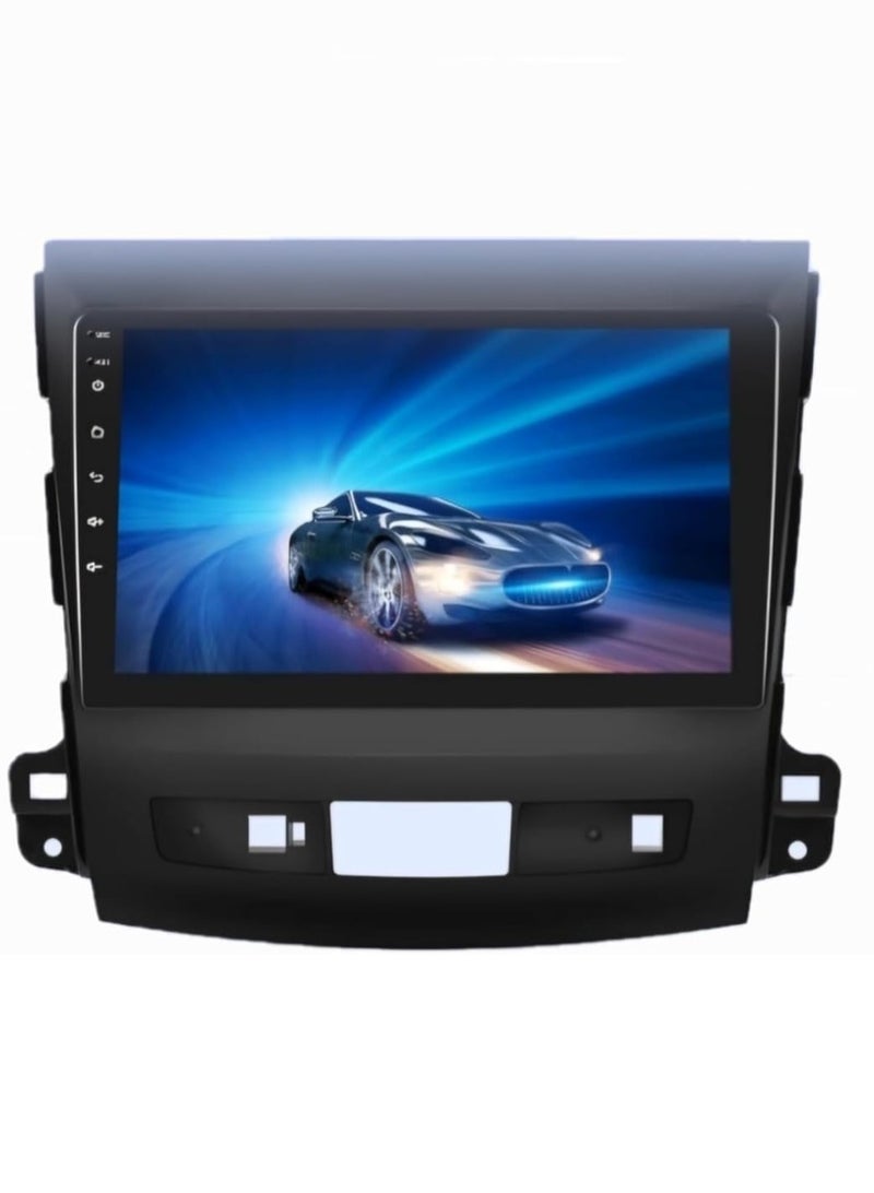 Generic Android 9 system, 9 inches, 2GB + 32GB, Bluetooth - Wi Fi - Mirror Link - GPS Navigation - FM Radio - Mitsubishi Outlander 2008 to 2015 with free rear camera.  - Image 2