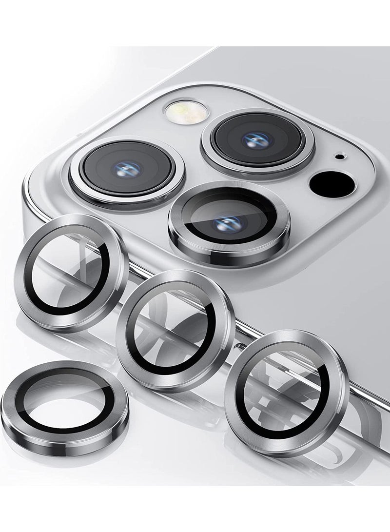 iPhone 13 Pro Max (6.7 inch)/ (6.1 inch) Camera Lens Protector,Anti Scrach HD Tempered Glass Metal Screen Protector - Image 1