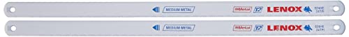 LENOX Tools Hacksaw Blade, Bi-Metal, Metal Cutting, 10-inch, 24 TPI, 2-Pack (23930T024HE) - Image 1