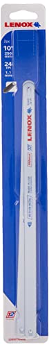 LENOX Tools Hacksaw Blade, Bi-Metal, Metal Cutting, 10-inch, 24 TPI, 2-Pack (23930T024HE) - Image 4