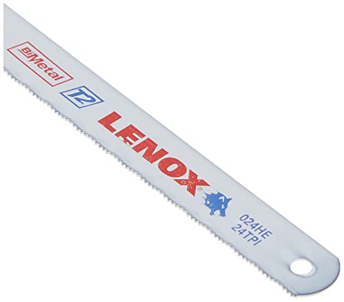 LENOX Tools Hacksaw Blade, Bi-Metal, Metal Cutting, 10-inch, 24 TPI, 2-Pack (23930T024HE) - Image 3