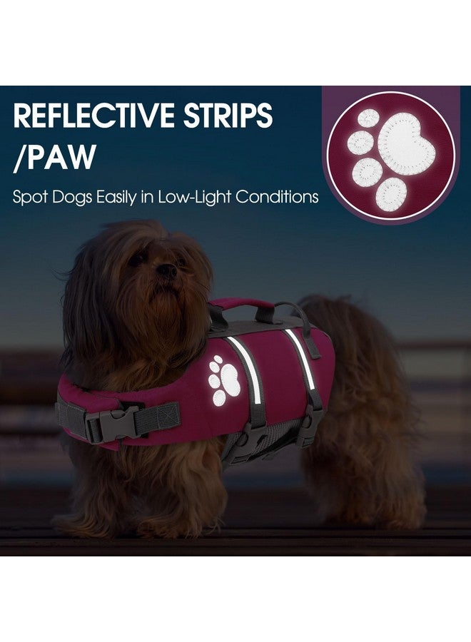 Queenmore Large Dog Life Vest for Swimming, XL Dog Life Jacket for Dogs Large, Dog Life Vest for Swimming Large Breed, Dog Life Jackets for Boating with Hoook/Handle, Big Dog Floating Vest for Pool - Image 3