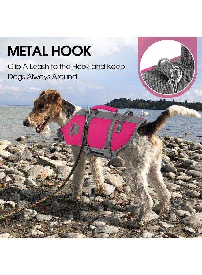 Queenmore Large Dog Life Vest for Swimming, XL Dog Life Jacket for Dogs Large, Dog Life Vest for Swimming Large Breed, Dog Life Jackets for Boating with Hoook/Handle, Big Dog Floating Vest for Pool - Image 5