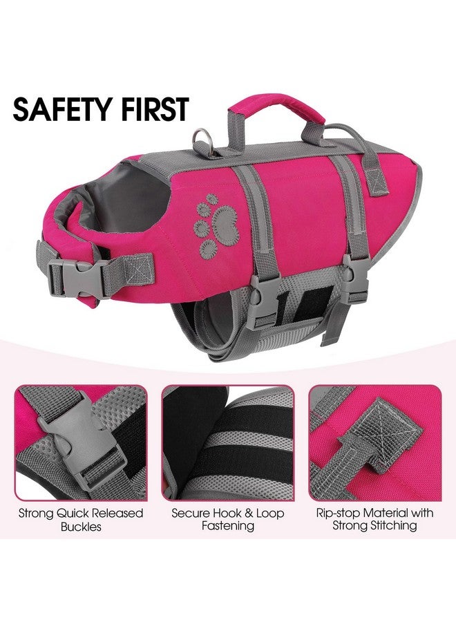 Queenmore Large Dog Life Vest for Swimming, XL Dog Life Jacket for Dogs Large, Dog Life Vest for Swimming Large Breed, Dog Life Jackets for Boating with Hoook/Handle, Big Dog Floating Vest for Pool - Image 2