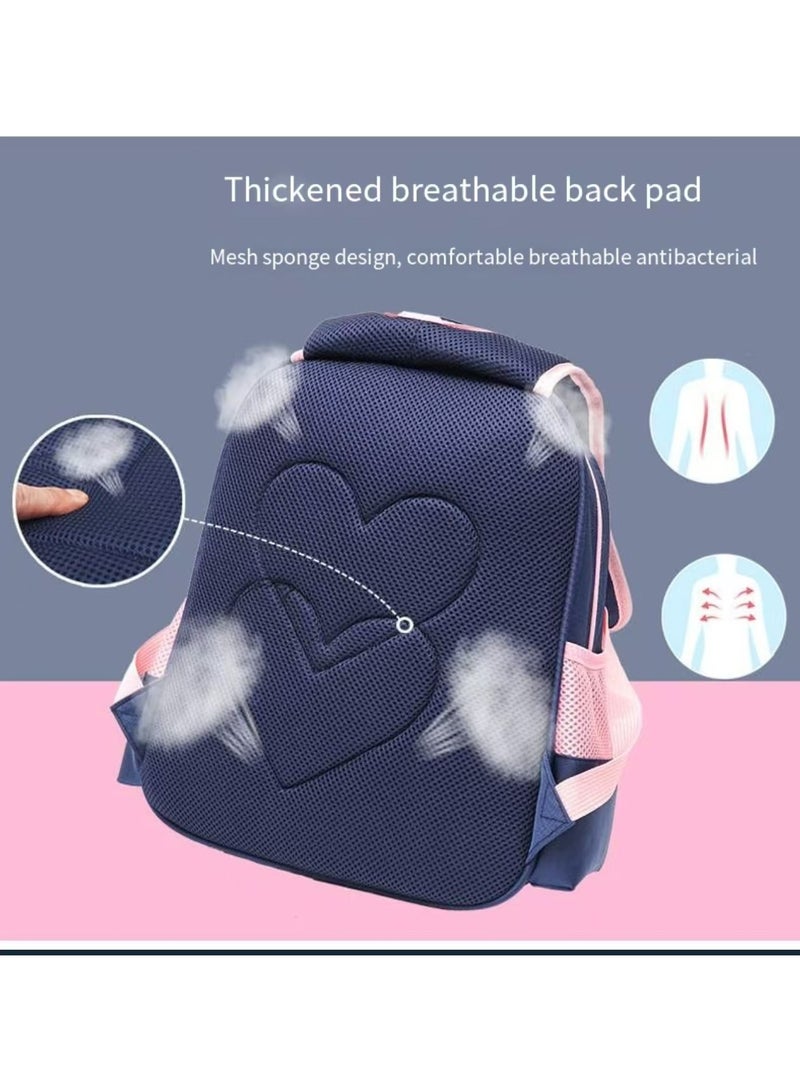 SIJINIAO Boys' and girls' backpacks, cute backpacks suitable for children/teenagers - Image 2