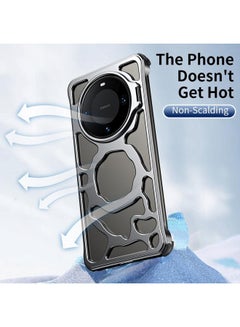 Green Tiger Case For Huawei Mate 60 Pro+ Auspicious Cloud Series MagSafe Metal Phone Case with Bracket  - Image 4