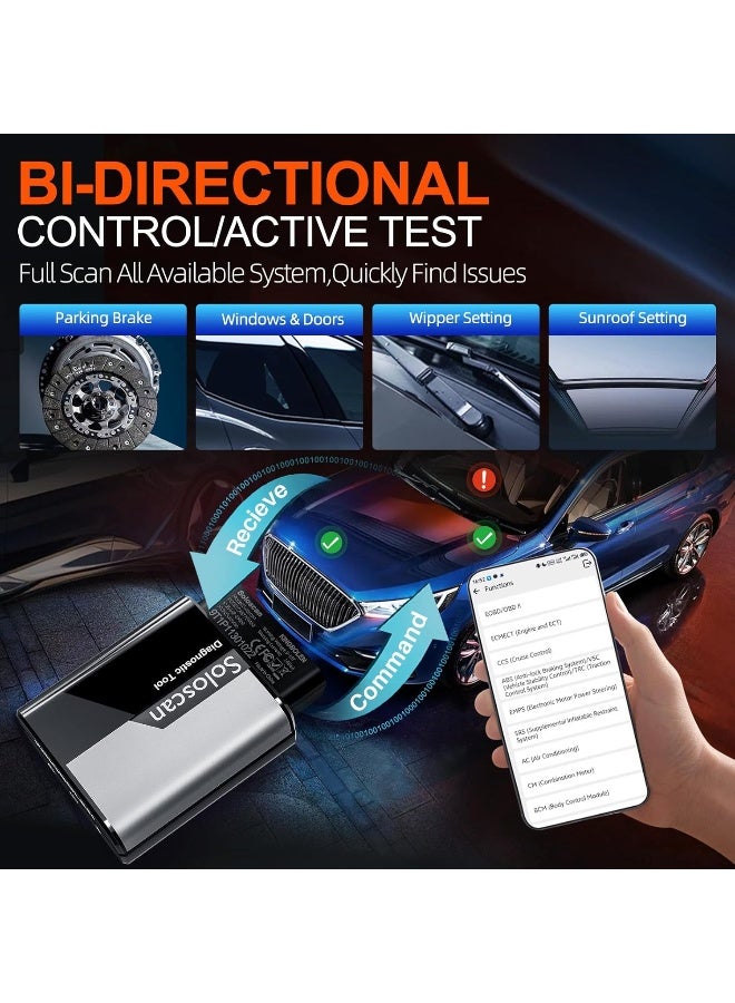 kingbolen أداة تشخيص KINGBOLEN Soloscan OBD2 لسيارات لاند روفر / جاكوار - Image 3