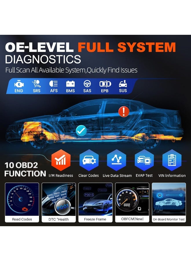 kingbolen أداة تشخيص KINGBOLEN Soloscan OBD2 لسيارات لاند روفر / جاكوار - Image 5