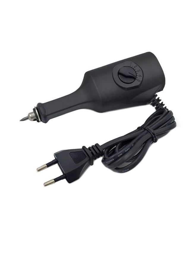 Electric Engraver Carving Pen Plotter Machine For Metals Jewelry Black 0.259kg