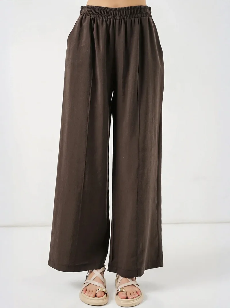 بيغ دارت BDART Wide Leg Trousers with Elastic Waist