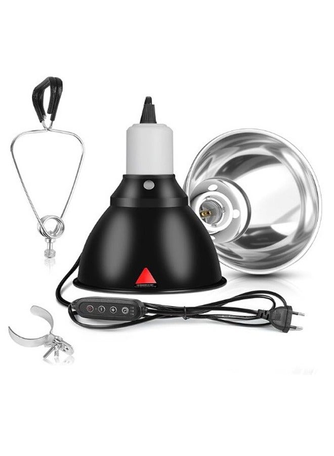 general Reptile 300WUVA UVB Light Lamp Reptile Heating Lampshade provides a comfortable living space for pets with British plugs - Image 1