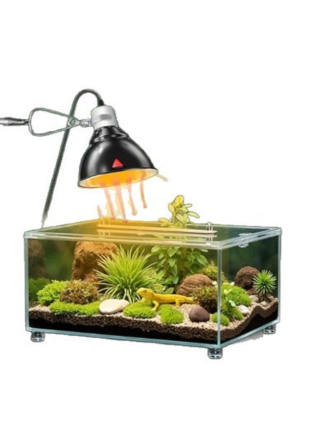 general Reptile 300WUVA UVB Light Lamp Reptile Heating Lampshade provides a comfortable living space for pets with British plugs - Image 4