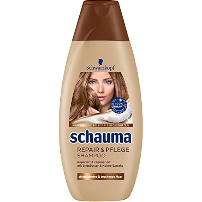 Schauma SCHWARZKOPF REPAIR & CARE SHAMPOO 4 PACK (4 X 400 ML) - Image 1